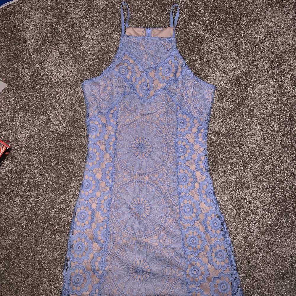 Light blue Francesca’s dress